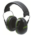 Orejeras Uvex K10 plegables, con diadema acolchada y almohadillas de sellado de espuma viscoelástica, SNR 30 dB, 185 gr.